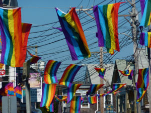 pride flags commercial street provincetown credit tim grafftmott